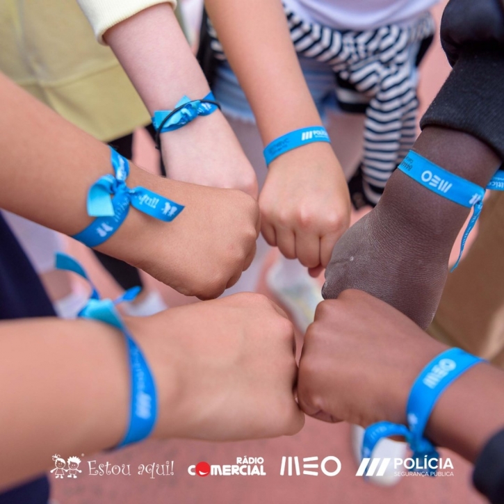 "Estou Aqui | Kids" - Pulseras de Marca